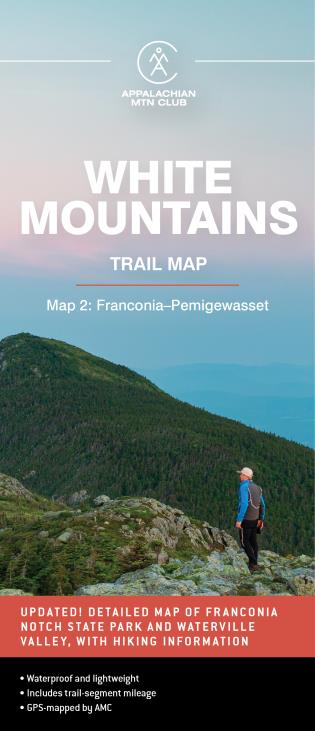 AMC Franconia-Pemigewasset Trail Map